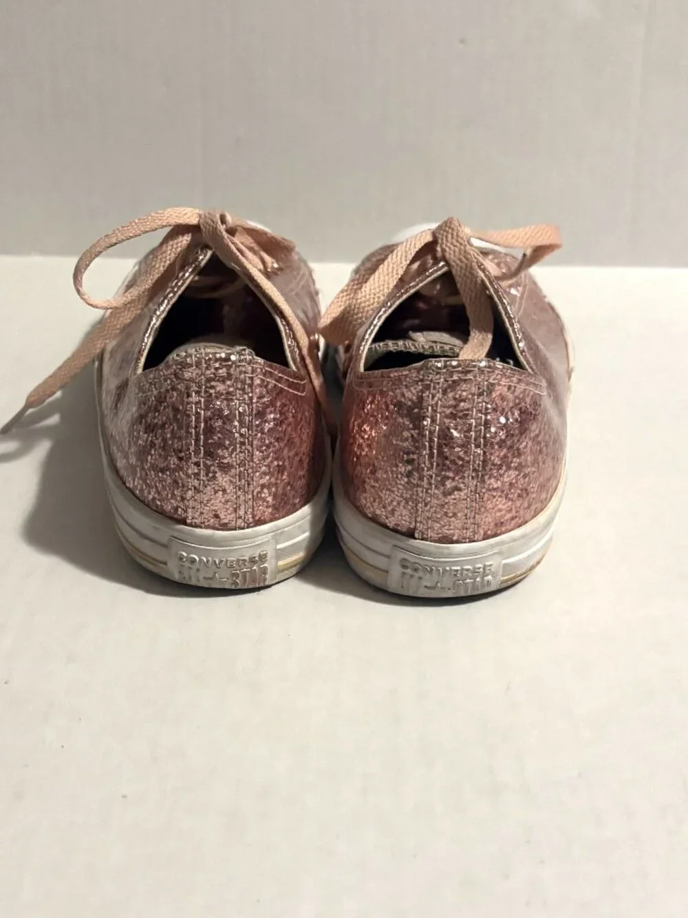 Converse Chuck Taylor All Star Low GS 'Dusk Pink Glitter' Size Juniors 6